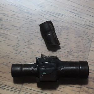 Gas Line Broken T