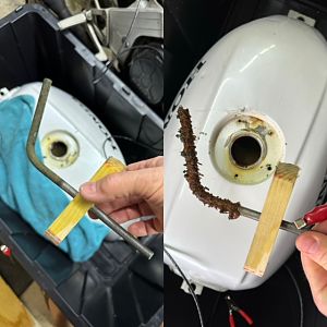 Gas Tank Rust Sacraficial Rod